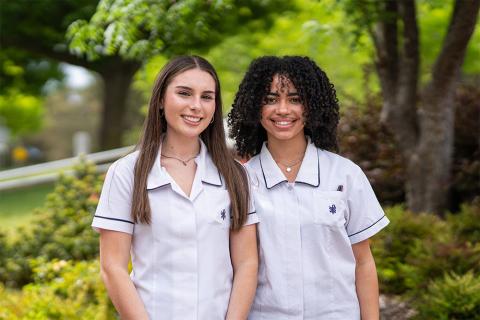 Sienna Hrstic and Pepon Sietchiping - Irin Irin House Captains