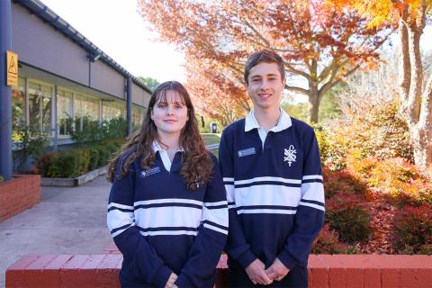 Year 12 - Alexandra Oliver and Brodie Schorsch